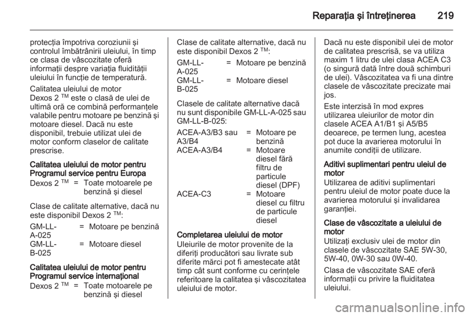 OPEL ASTRA H 2010.5  Manual de utilizare (in Romanian) 