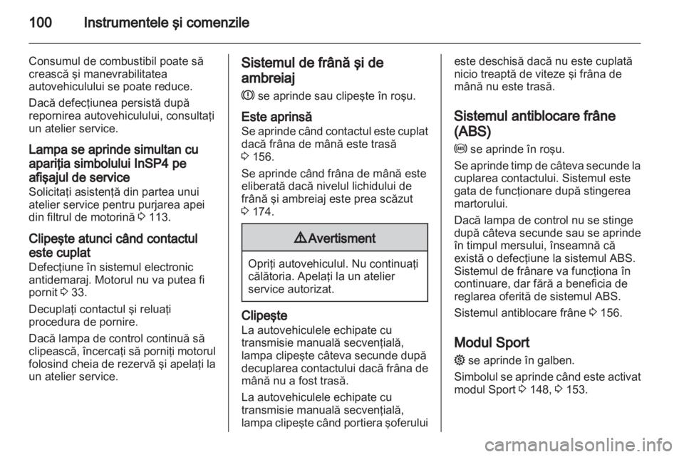 OPEL ASTRA H 2010.5  Manual de utilizare (in Romanian) 
