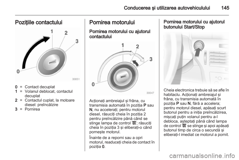 OPEL ASTRA H 2011  Manual de utilizare (in Romanian) 