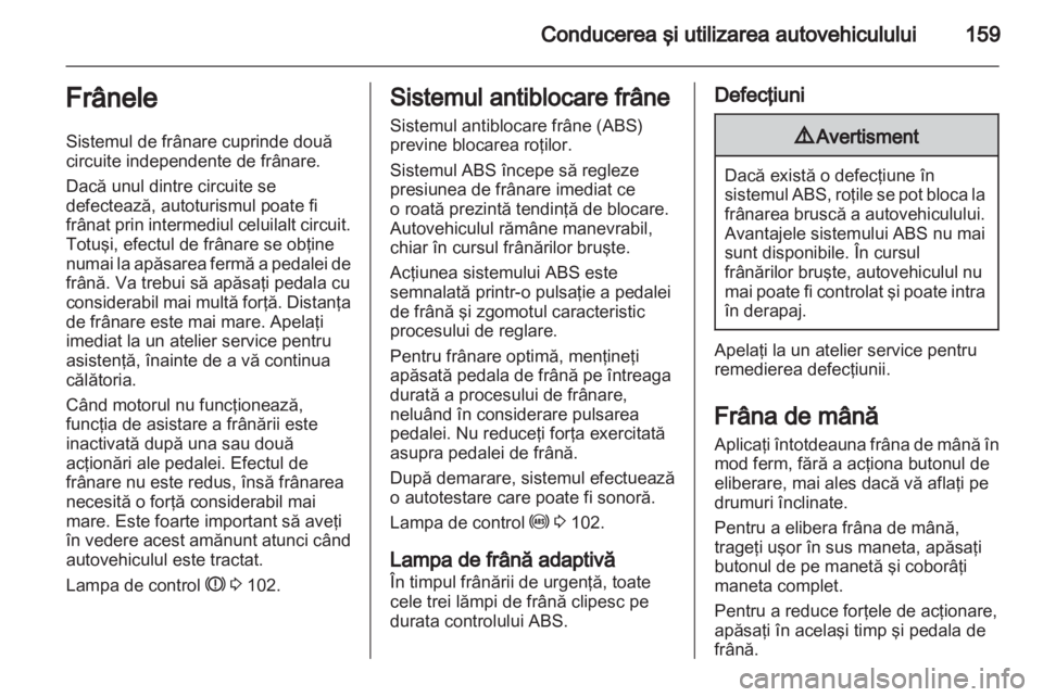 OPEL ASTRA H 2011  Manual de utilizare (in Romanian) 