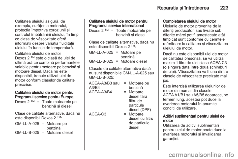 OPEL ASTRA H 2011  Manual de utilizare (in Romanian) 
