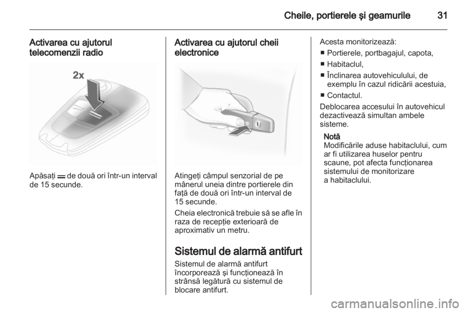 OPEL ASTRA H 2011  Manual de utilizare (in Romanian) 