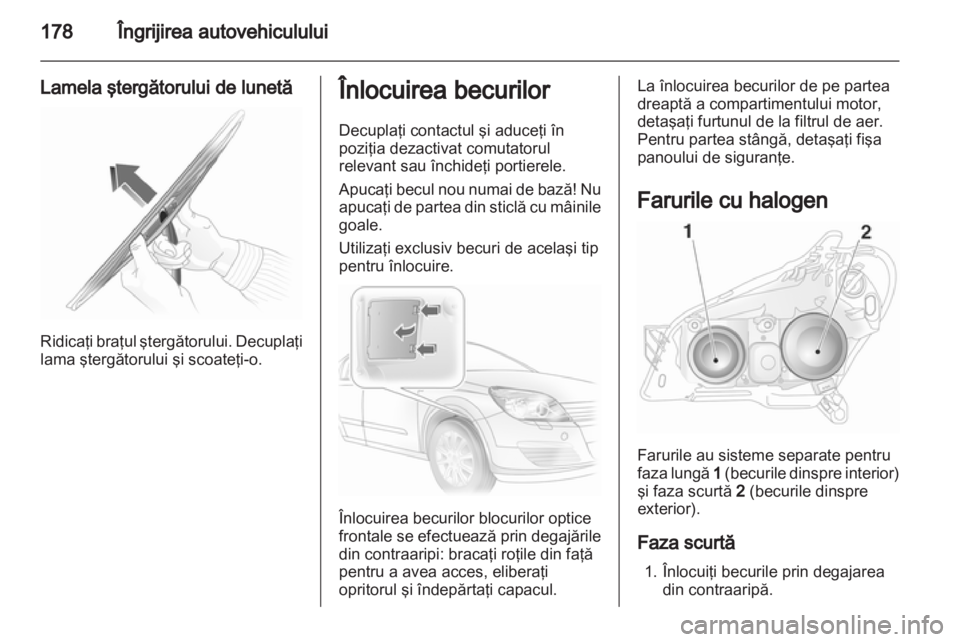 OPEL ASTRA H 2011.5  Manual de utilizare (in Romanian) 