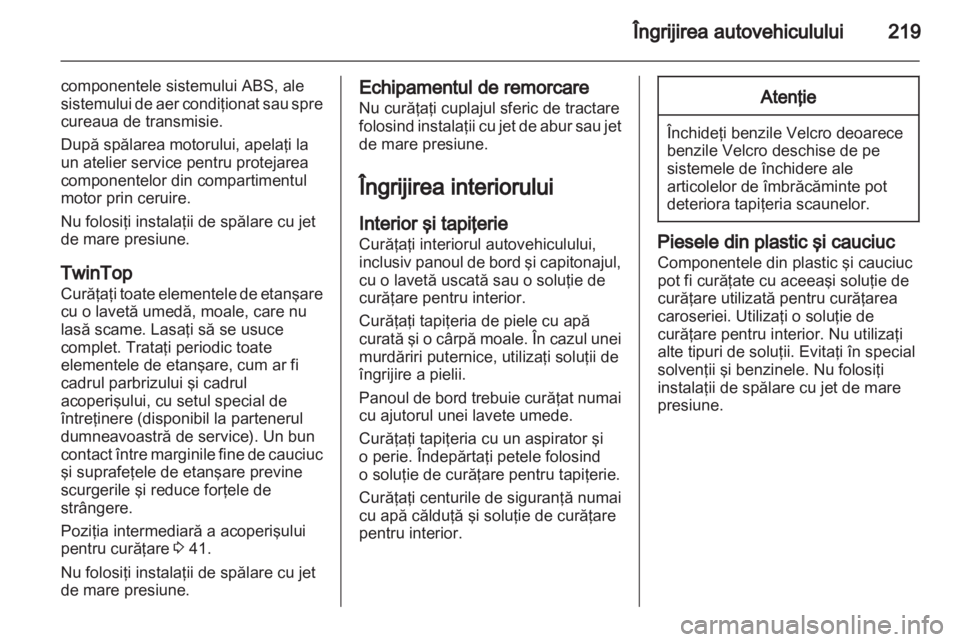 OPEL ASTRA H 2011.5  Manual de utilizare (in Romanian) 