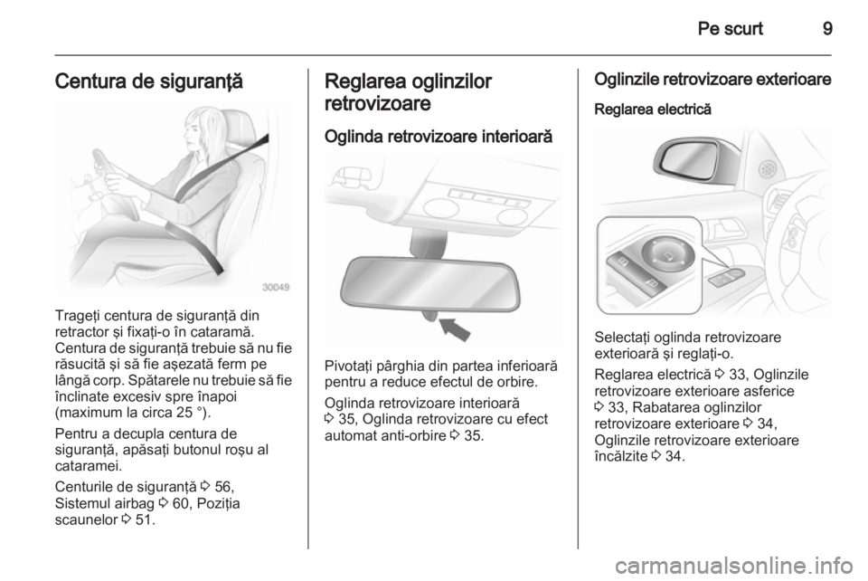 OPEL ASTRA H 2012  Manual de utilizare (in Romanian) 