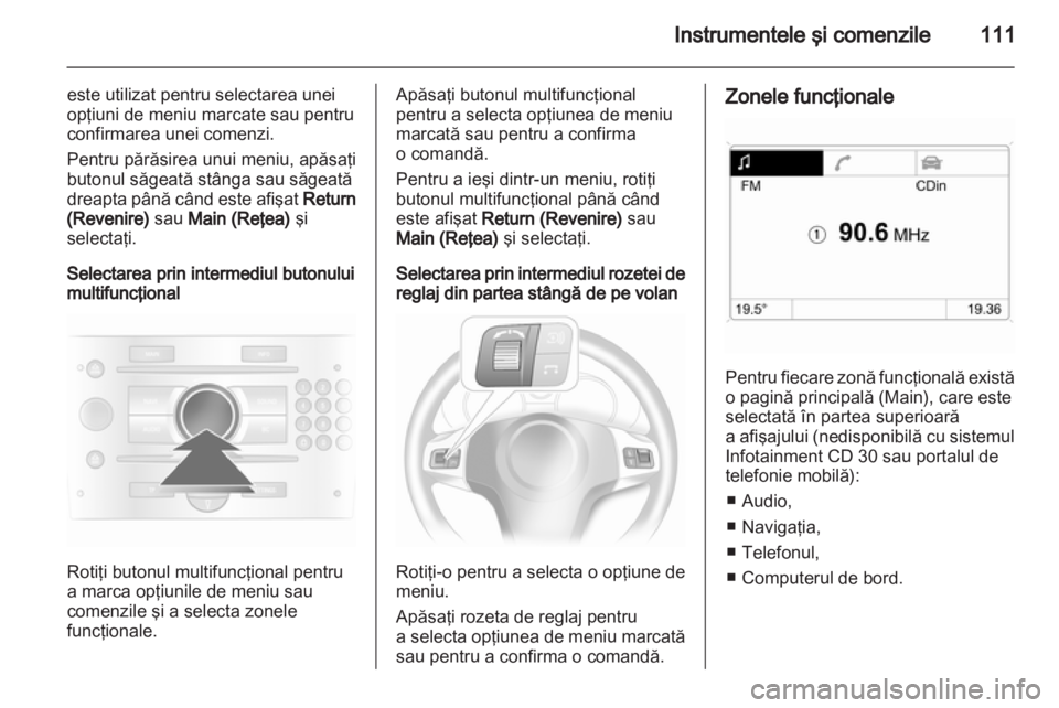 OPEL ASTRA H 2012  Manual de utilizare (in Romanian) 