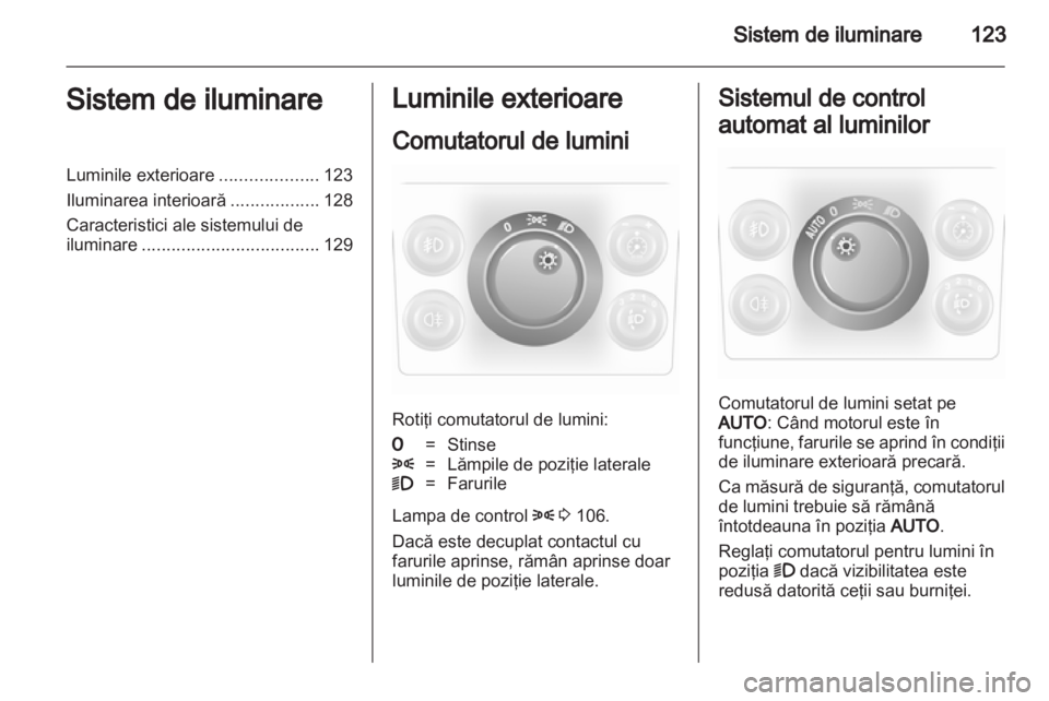 OPEL ASTRA H 2012  Manual de utilizare (in Romanian) 