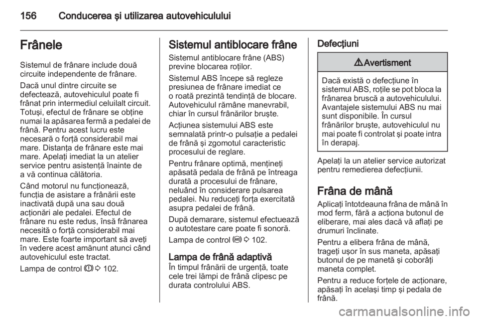 OPEL ASTRA H 2012  Manual de utilizare (in Romanian) 