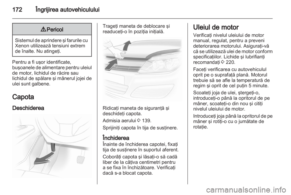OPEL ASTRA H 2012  Manual de utilizare (in Romanian) 