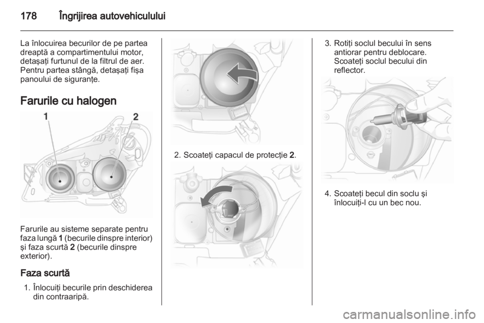 OPEL ASTRA H 2012  Manual de utilizare (in Romanian) 