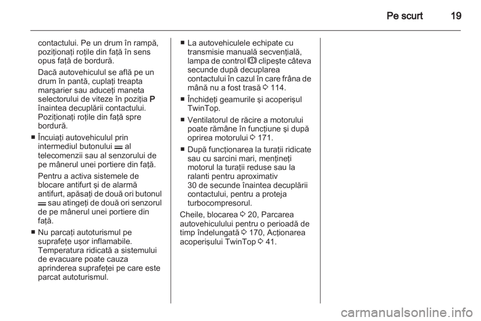 OPEL ASTRA H 2012  Manual de utilizare (in Romanian) 