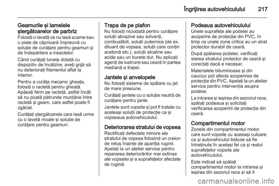 OPEL ASTRA H 2012  Manual de utilizare (in Romanian) 