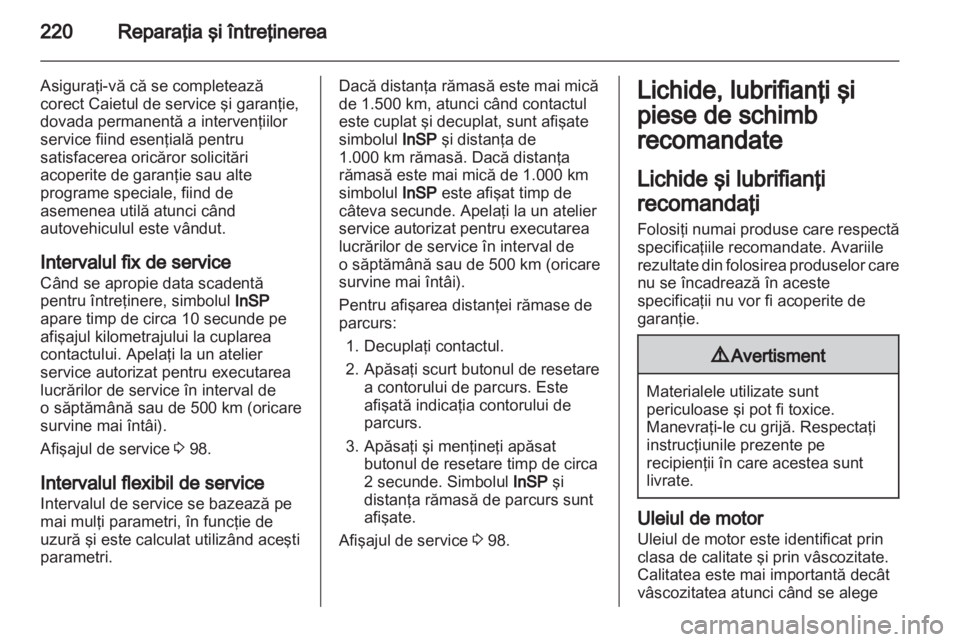 OPEL ASTRA H 2012  Manual de utilizare (in Romanian) 