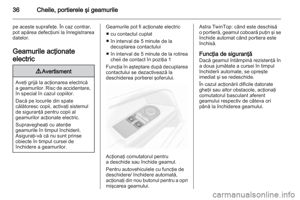 OPEL ASTRA H 2012  Manual de utilizare (in Romanian) 