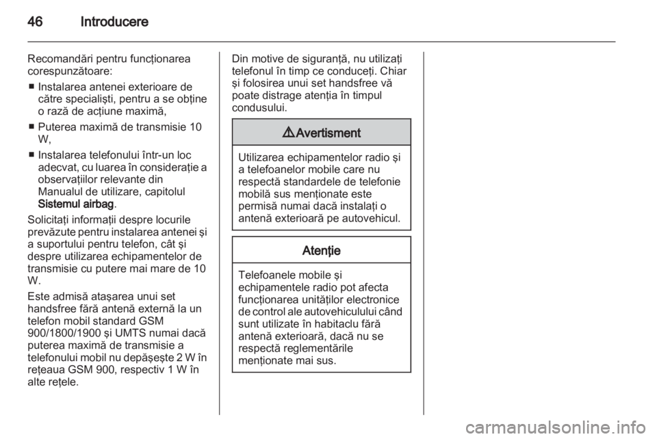 OPEL ASTRA H 2013  Manual pentru sistemul Infotainment (in Romanian) 