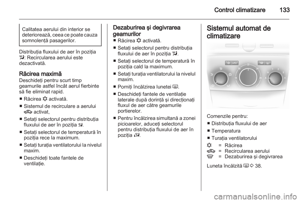OPEL ASTRA H 2013  Manual de utilizare (in Romanian) 