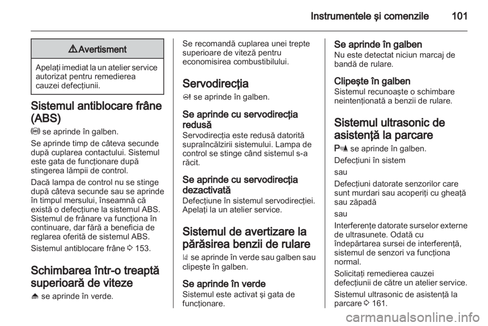 OPEL ASTRA J 2011  Manual de utilizare (in Romanian) 
