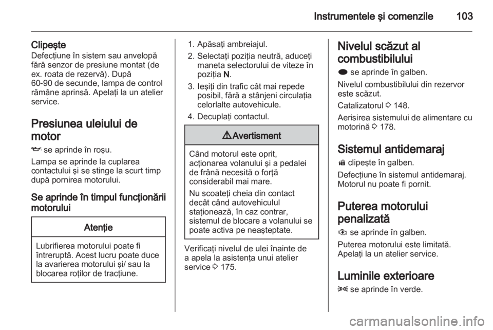 OPEL ASTRA J 2011  Manual de utilizare (in Romanian) 