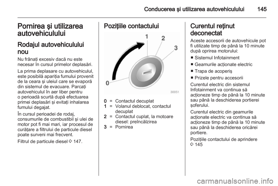 OPEL ASTRA J 2011  Manual de utilizare (in Romanian) 