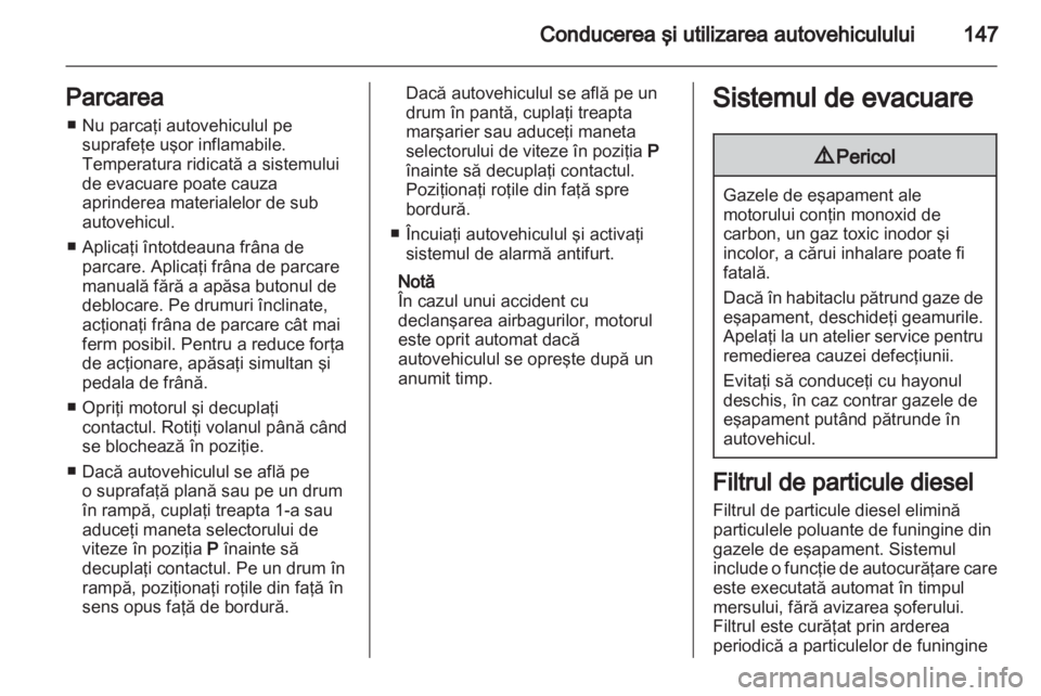 OPEL ASTRA J 2011  Manual de utilizare (in Romanian) 