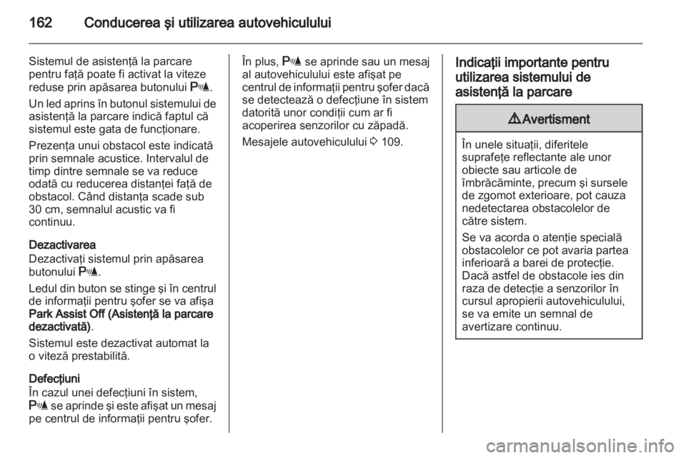 OPEL ASTRA J 2011  Manual de utilizare (in Romanian) 