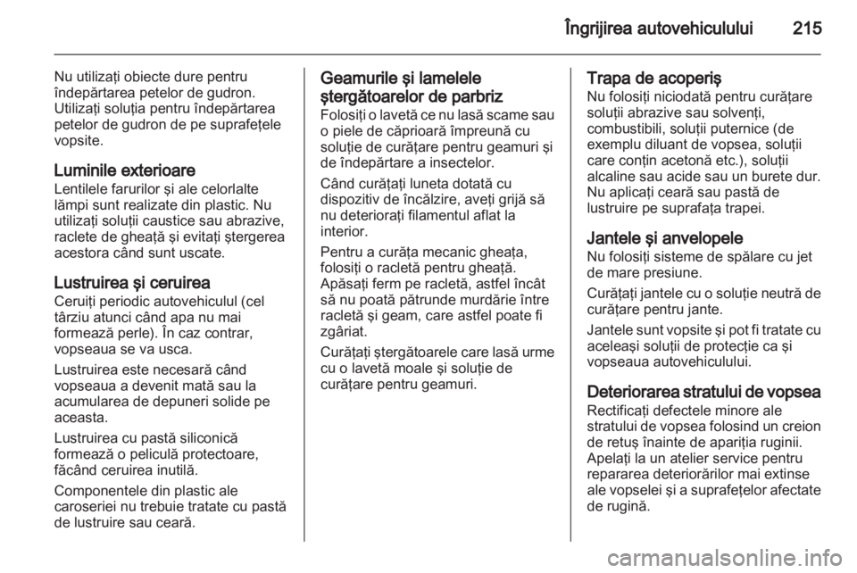 OPEL ASTRA J 2011  Manual de utilizare (in Romanian) 