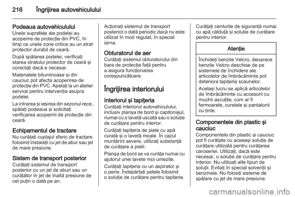 OPEL ASTRA J 2011  Manual de utilizare (in Romanian) 