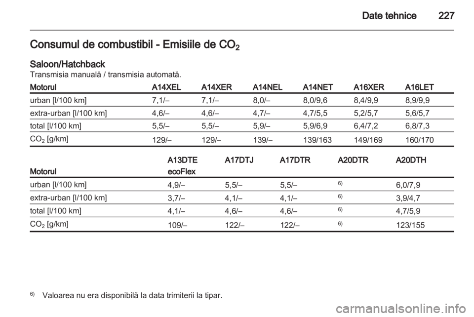 OPEL ASTRA J 2011  Manual de utilizare (in Romanian) 