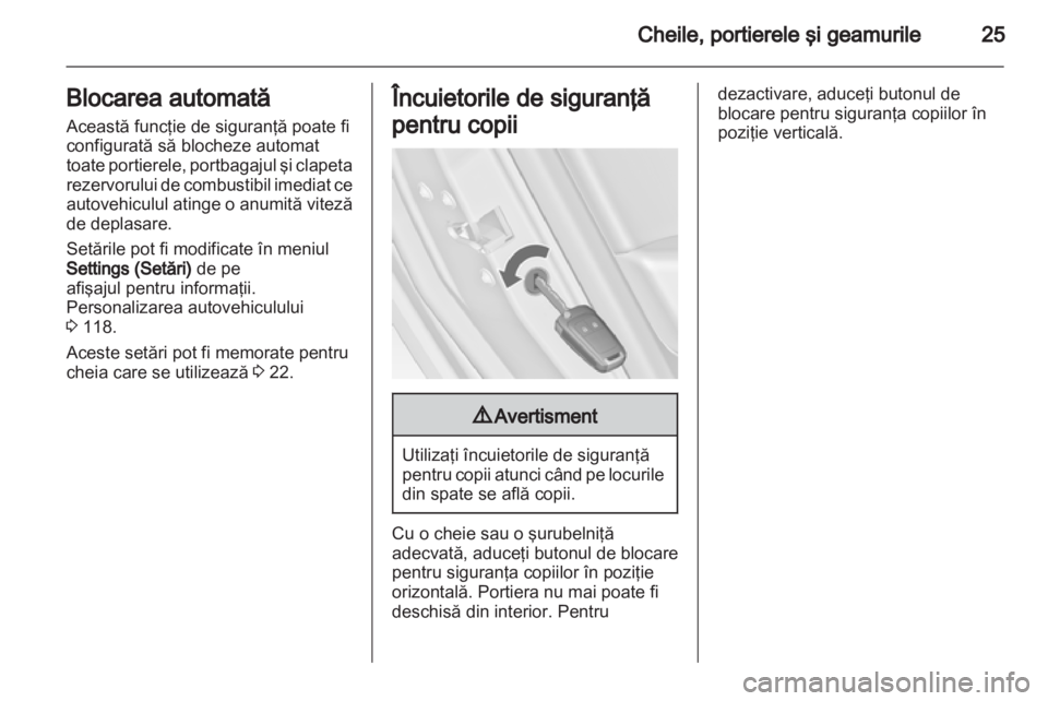 OPEL ASTRA J 2011  Manual de utilizare (in Romanian) 