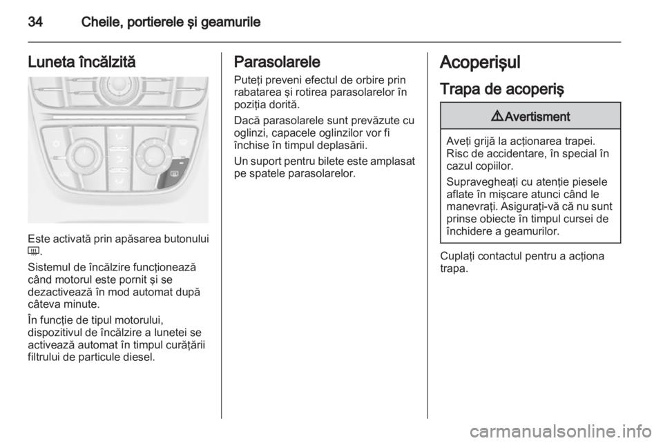 OPEL ASTRA J 2011  Manual de utilizare (in Romanian) 