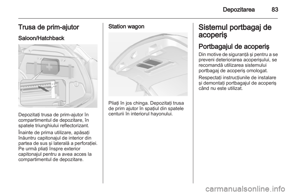 OPEL ASTRA J 2011  Manual de utilizare (in Romanian) 