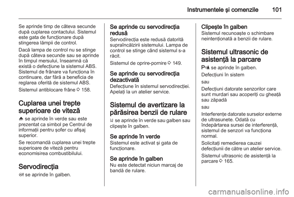 OPEL ASTRA J 2011.5  Manual de utilizare (in Romanian) 