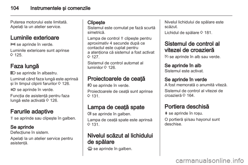 OPEL ASTRA J 2011.5  Manual de utilizare (in Romanian) 
