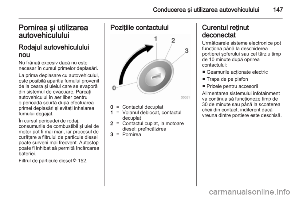 OPEL ASTRA J 2011.5  Manual de utilizare (in Romanian) 