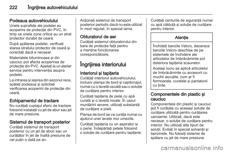 OPEL ASTRA J 2011.5  Manual de utilizare (in Romanian) 
