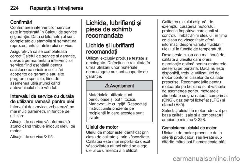 OPEL ASTRA J 2011.5  Manual de utilizare (in Romanian) 