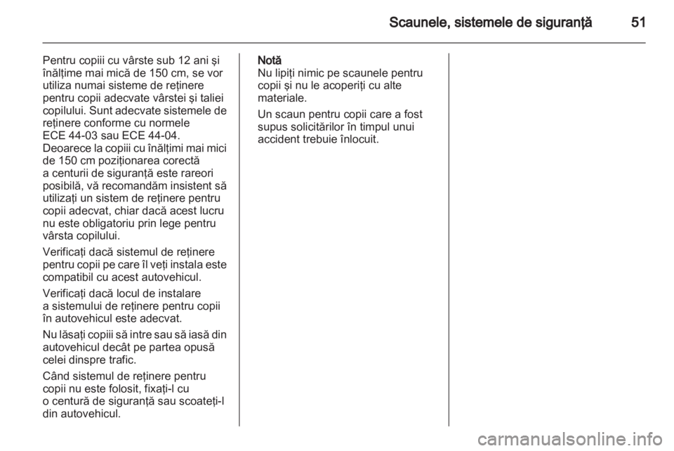 OPEL ASTRA J 2011.5  Manual de utilizare (in Romanian) 