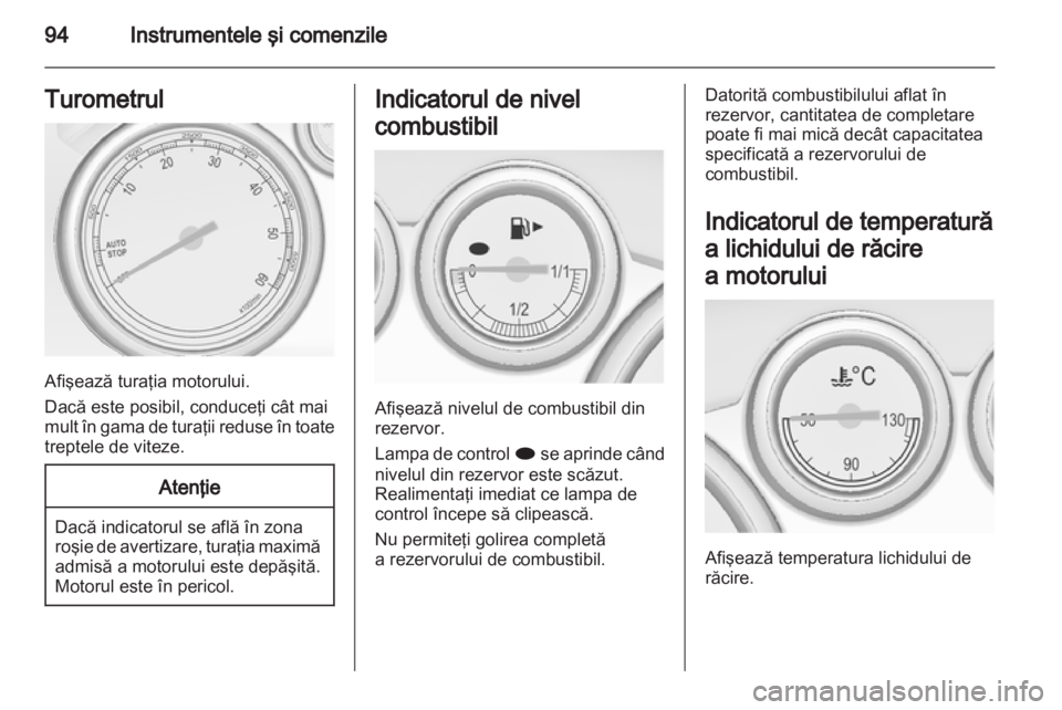 OPEL ASTRA J 2011.5  Manual de utilizare (in Romanian) 