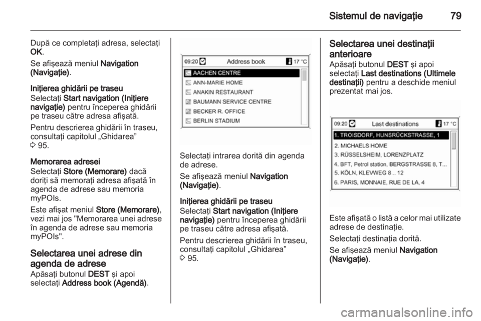 OPEL ASTRA J 2013  Manual pentru sistemul Infotainment (in Romanian) 
