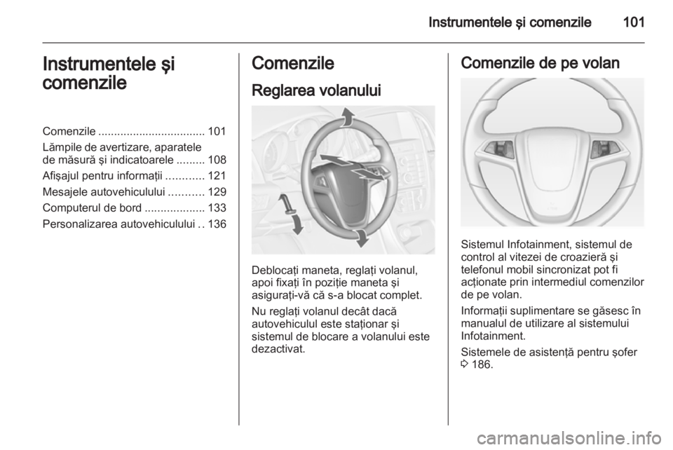 OPEL ASTRA J 2013  Manual de utilizare (in Romanian) 