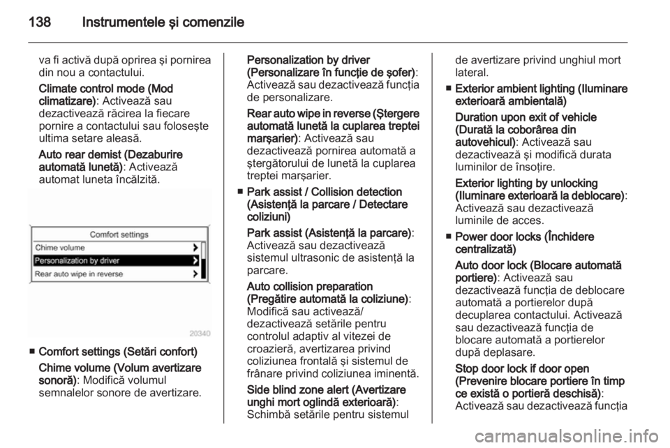 OPEL ASTRA J 2013  Manual de utilizare (in Romanian) 