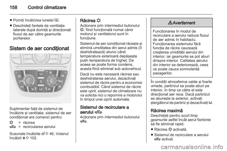 OPEL ASTRA J 2013  Manual de utilizare (in Romanian) 