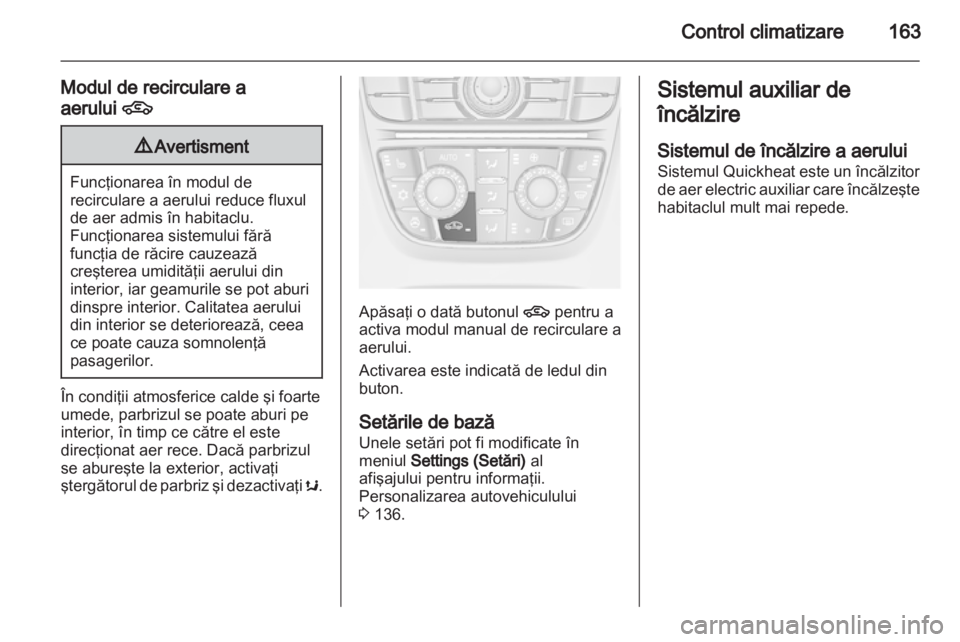 OPEL ASTRA J 2013  Manual de utilizare (in Romanian) 