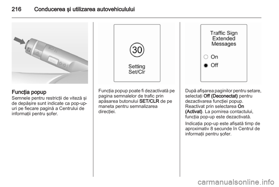 OPEL ASTRA J 2013  Manual de utilizare (in Romanian) 