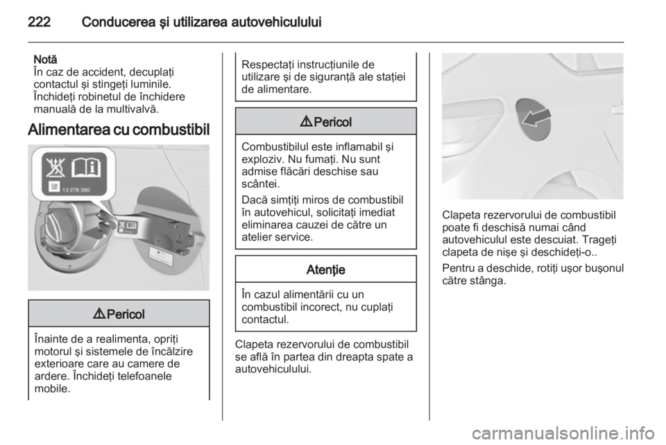 OPEL ASTRA J 2013  Manual de utilizare (in Romanian) 