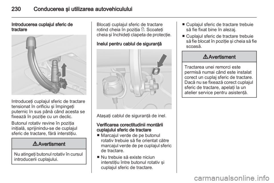 OPEL ASTRA J 2013  Manual de utilizare (in Romanian) 