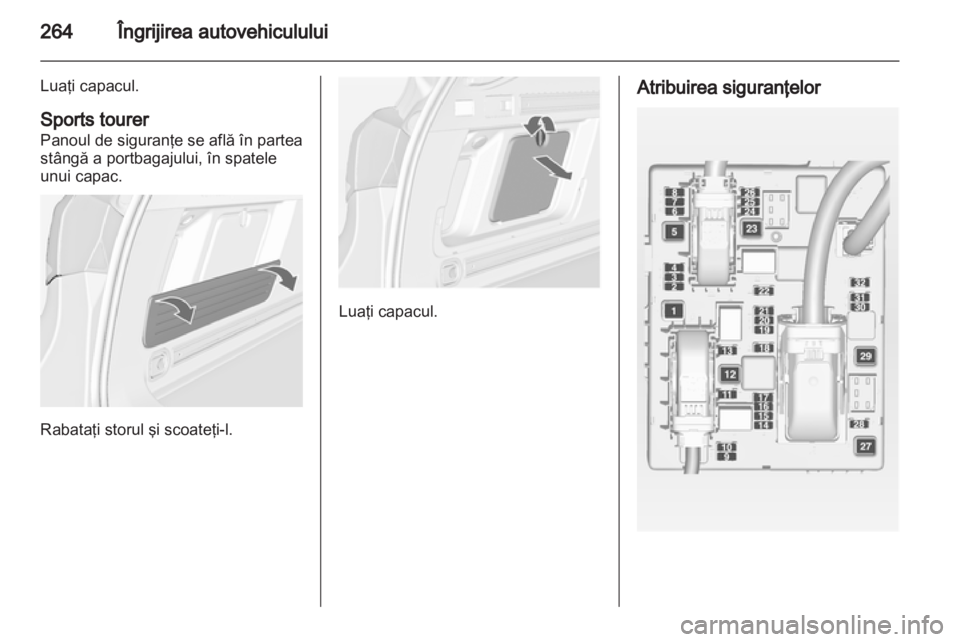 OPEL ASTRA J 2013  Manual de utilizare (in Romanian) 