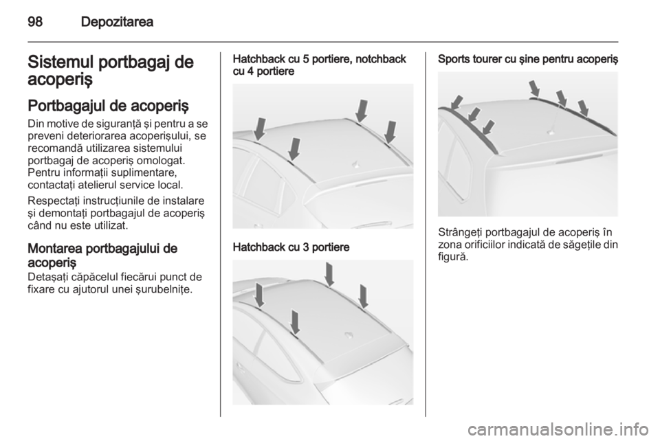 OPEL ASTRA J 2013  Manual de utilizare (in Romanian) 