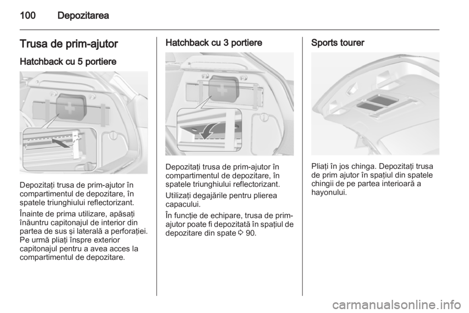 OPEL ASTRA J 2013.5  Manual de utilizare (in Romanian) 