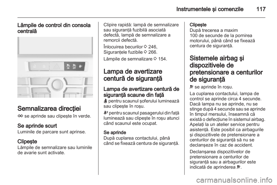 OPEL ASTRA J 2013.5  Manual de utilizare (in Romanian) 